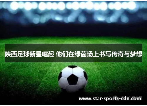 陕西足球新星崛起 他们在绿茵场上书写传奇与梦想